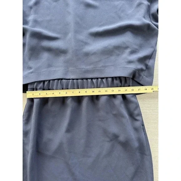 COS Navy Midi Dress - Picture 9 of 11